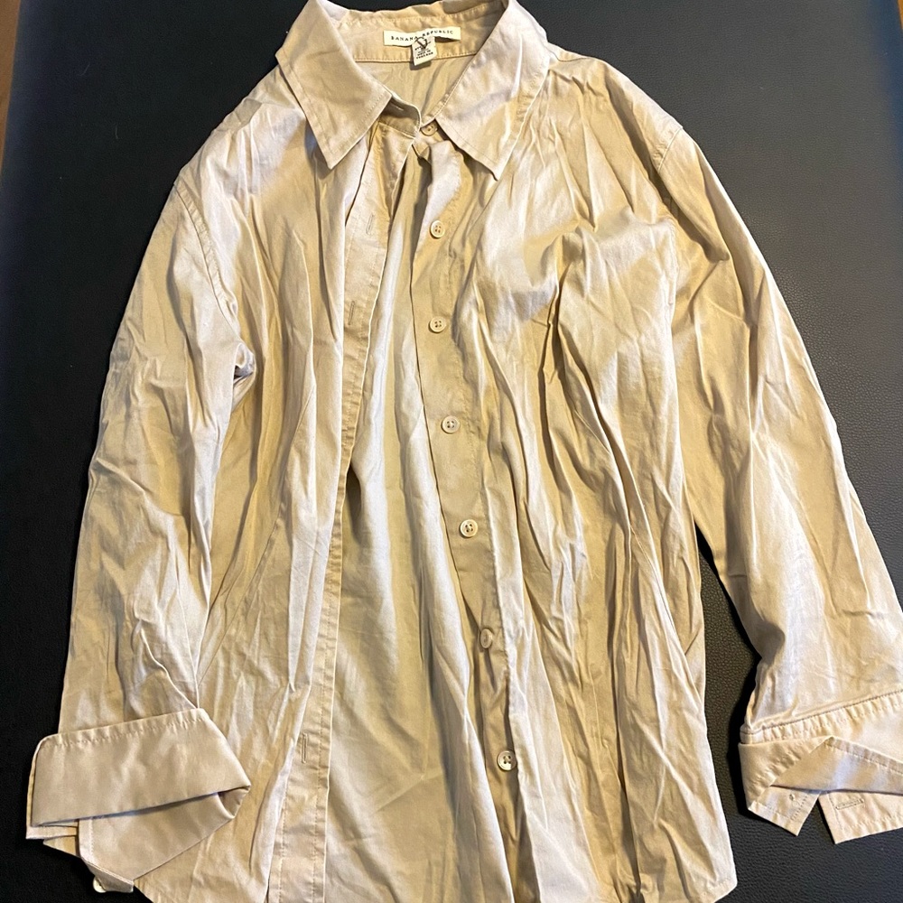 NWOT Banana Republic button down